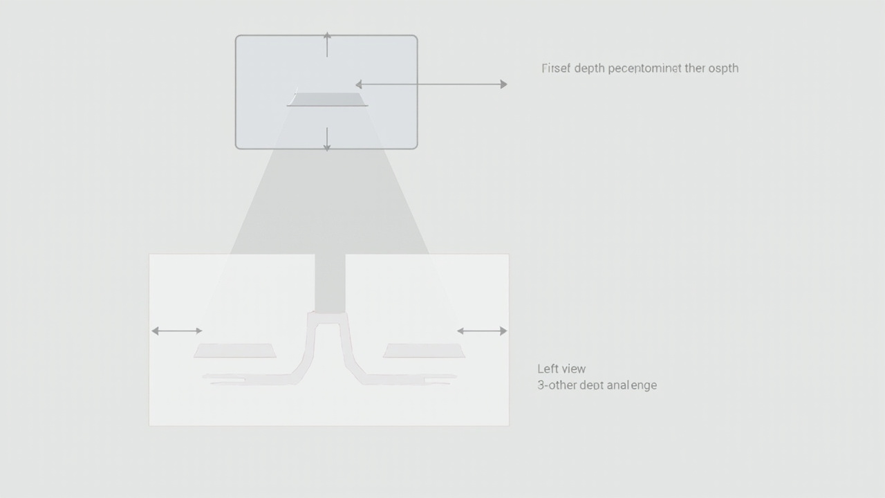 Diagram of binocular disparity showing left-eye and right-eye views combining into a stereoscopic depth image.